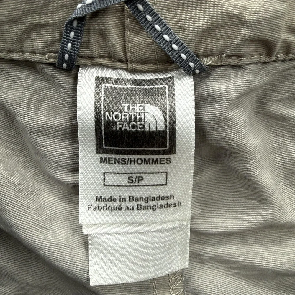 The North Face Shorts Mens Small Gray Nylon Cargo Hiking Belted 10 Inseam Trail